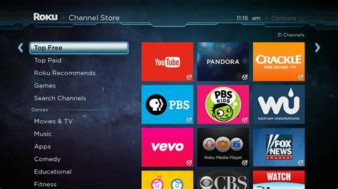 roku cast chanel|roku tv channels free.